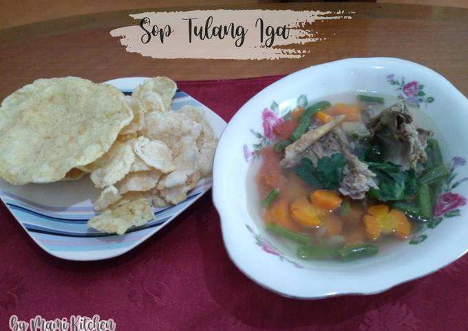 Resep Sop Tulang Iga Oleh Mami Kitchen Cookpad