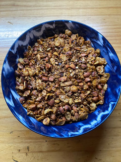 Una foto de Granola casera de frutos secos