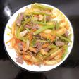 Thịt bò xào khoai tây, cần tây