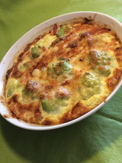 Une photo de Gratin de Romanesco à l'italienne