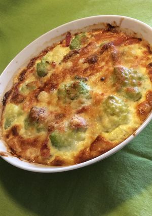 Une photo de Gratin de Romanesco à l'italienne