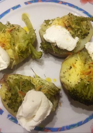 Una foto de Papa rellena exprés!