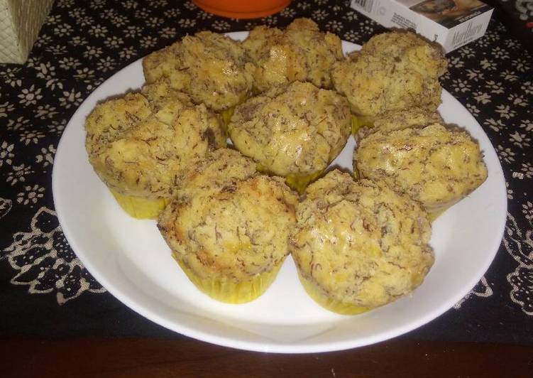 Banana steam cake no egg no mixer