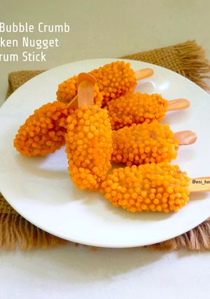 Foto resep 453. Crispy Bubble Crumb Chicken Nugget Drum Stick