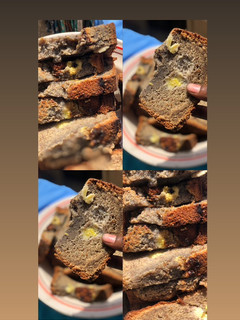 A picture of Banana 🍌 cake.