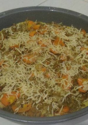 Foto resep Kroket pan praktis with potato flour