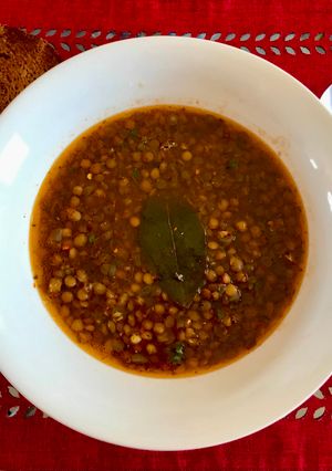 A picture of Perfect Lentil Soup.