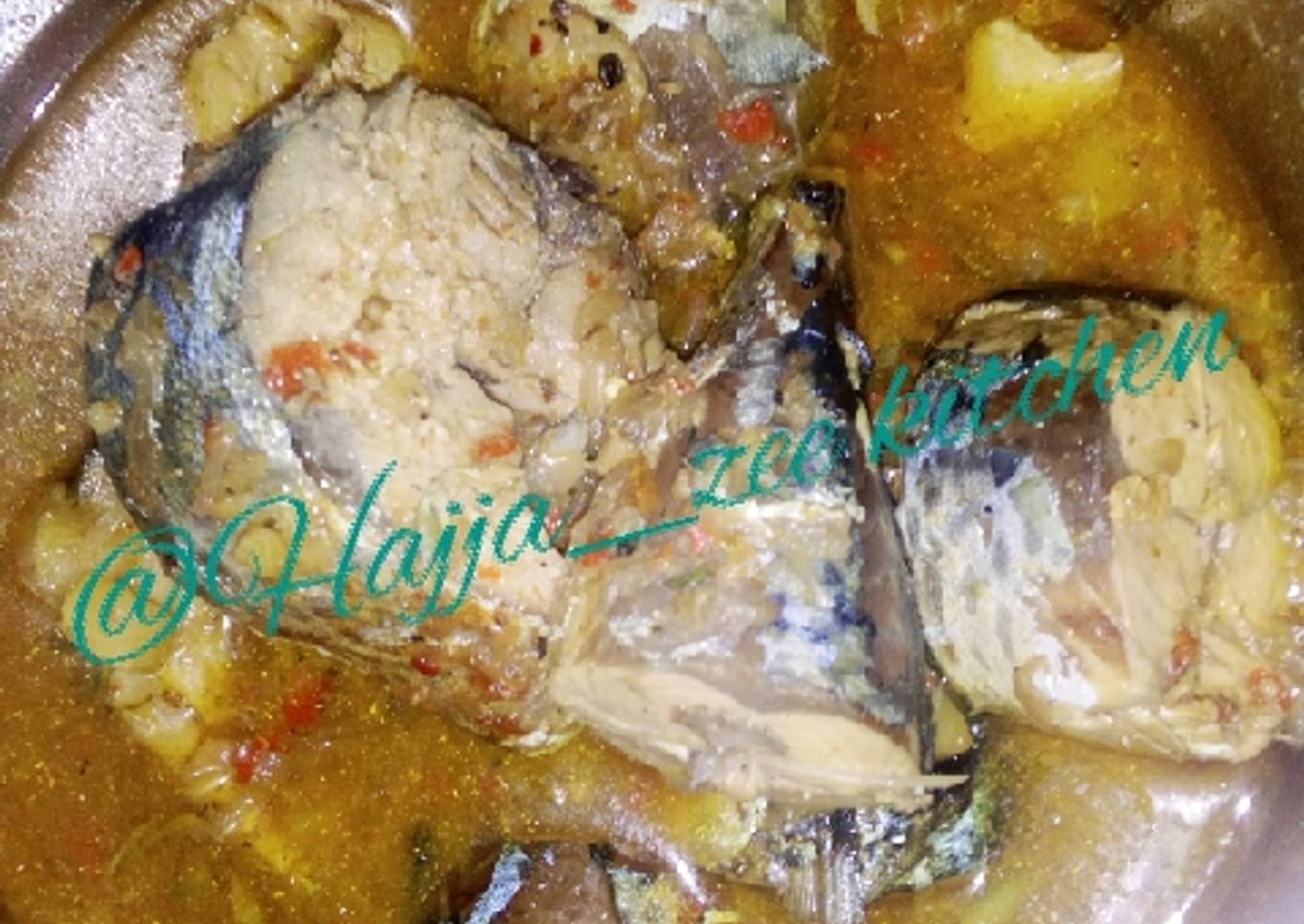 Fish pepper soup