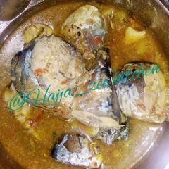 A picture of Fish pepper soup.