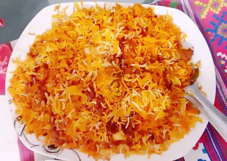 Recipe of Speedy Classic Biryani 😋 #CookpadApp