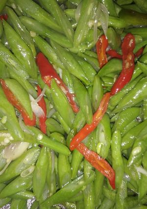 Foto resep Tumis buncis pedas