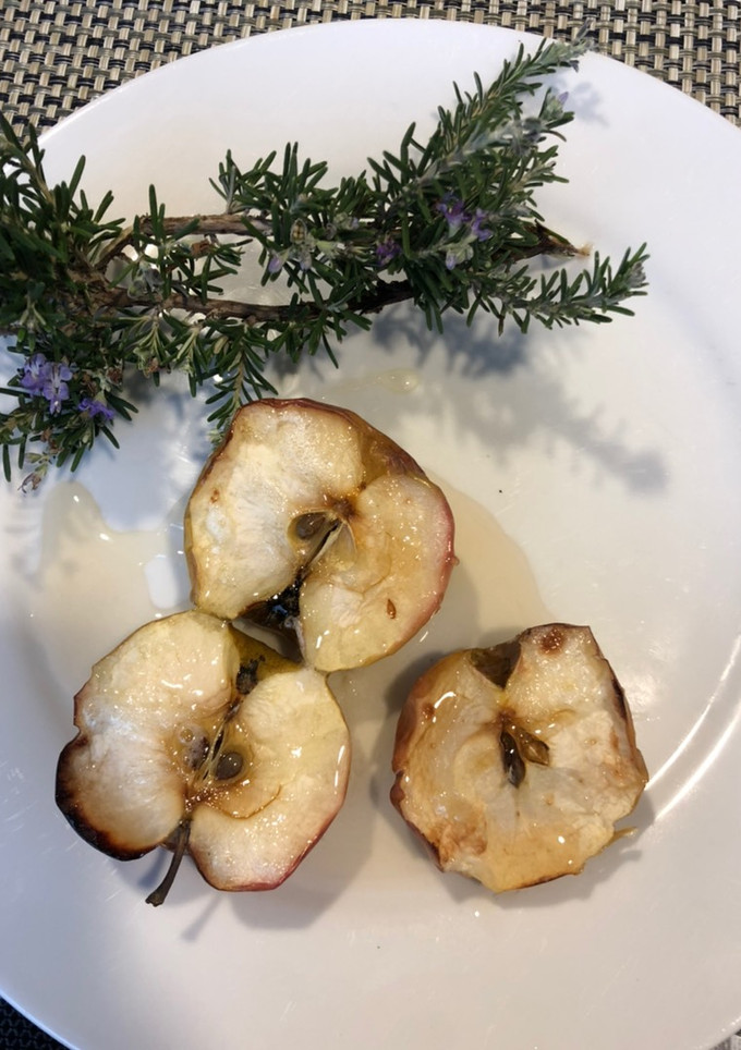 Una foto de “Postre de invierno" Manzanas al horno templadas