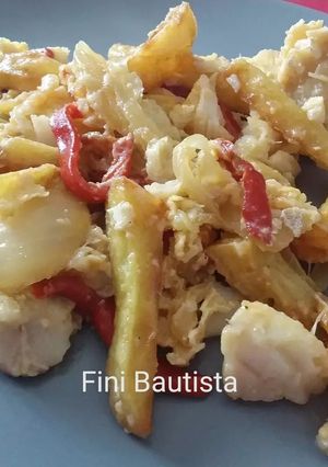 Foto principal de Revuelto de bacalao