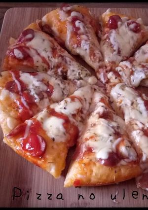 Foto resep Pizza Ulen 3 menit Awet Empuk nya
