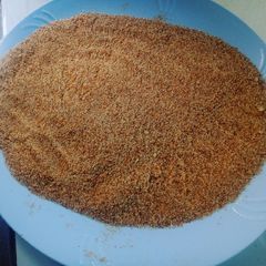 Homemade breadcrumbs A picture of Homemade breadcrumbs.