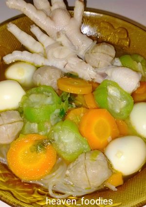 Foto resep Sup Oyong Misoa Ceker