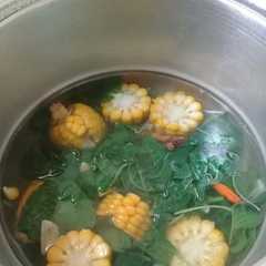 รูปของ Sayur bening bayam