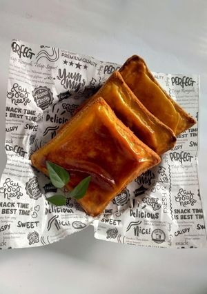 Foto resep Basque Burnt Cheese Toast