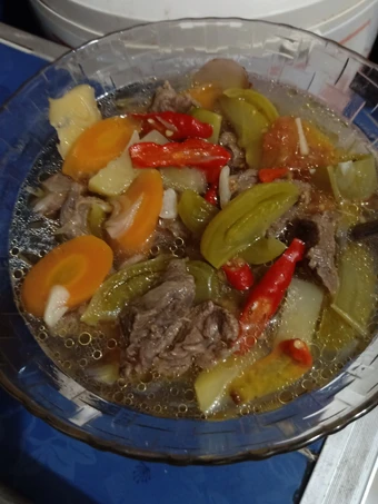 Cara Mudah Menyiapkan Resep Asem-asem daging sapi Anti Ribet, Enak Banget