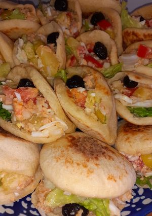 Una foto de Mini panes rellenos