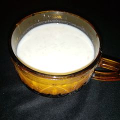A picture of Rice pudding.
