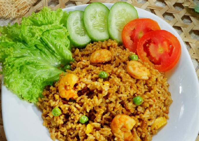 Resep Nasi Goreng Udang Oleh Anisakusuma80 Cookpad