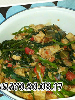 Foto resep Balado tempe kangkung