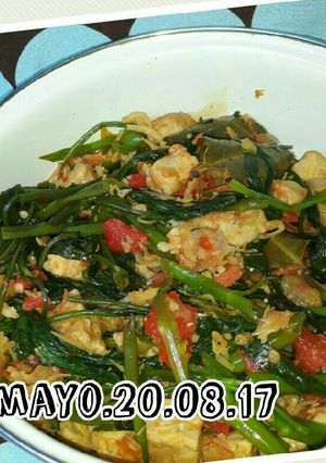 Foto resep Balado tempe kangkung