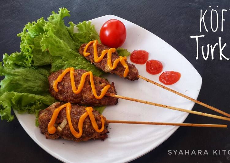 Bagaimana Membuat KoFte Turkish aka Beef Kofta, Sempurna