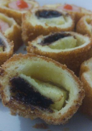 Foto resep Roti goreng coklat sosis