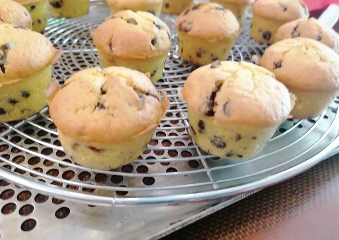 Recette Muffins au coeur de Nutella