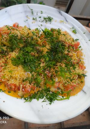 A picture of Mexican Khakra Chaat.