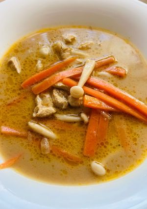 Tom Yum leves recept fotója