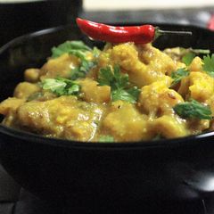 A picture of Aloo Gobi Palda - Himachali / Pahari Style.