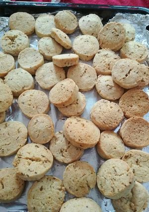 A picture of Jeera cookies.
