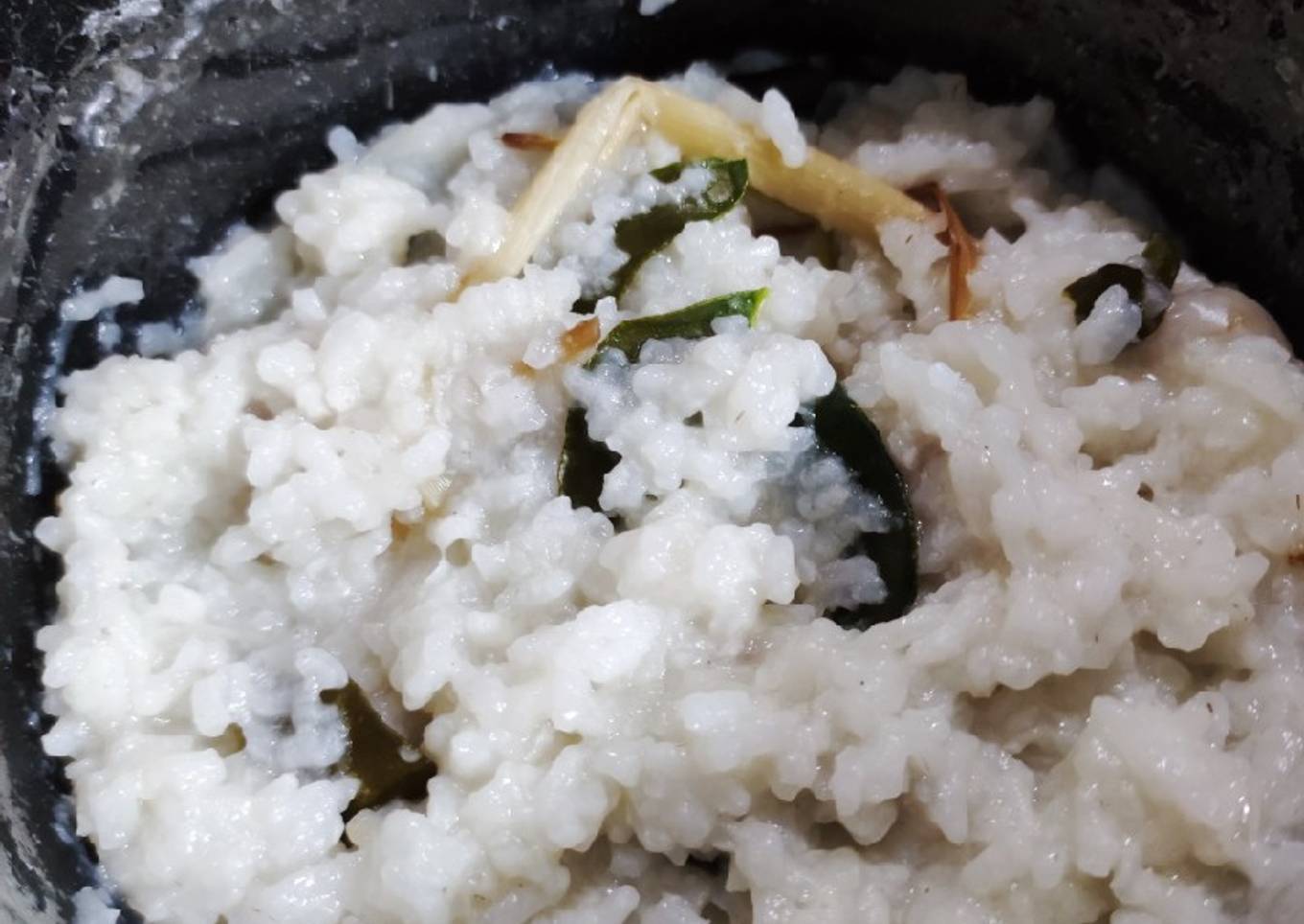 Nasi Liwet Daun Jeruk (Lembek) 8+M MPASI