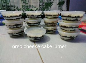 Foto resep Oreo cheesecake lumer
