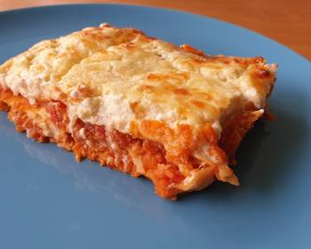 Latest Recipe Vegetarian lasagne with lentils Home Style