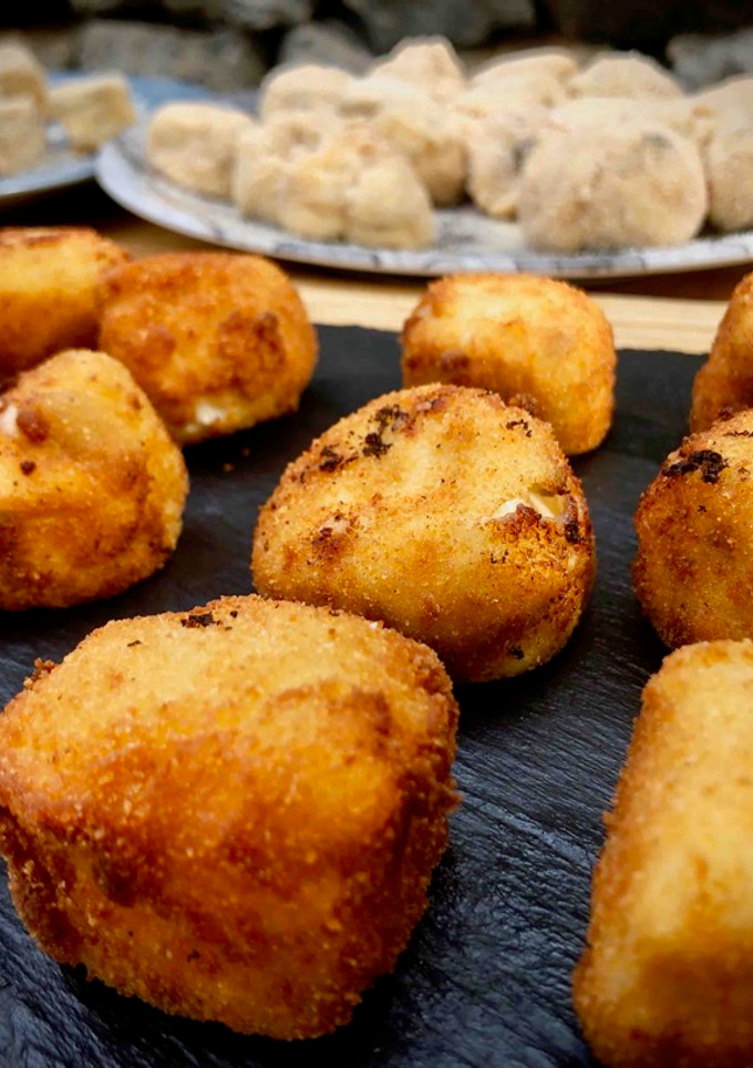 Una foto de Croquetas de boletus