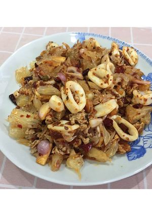 รูปของ ยำส้มโอ