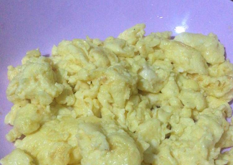 Resep Scramble Egg Jadi, tidak cukup satu