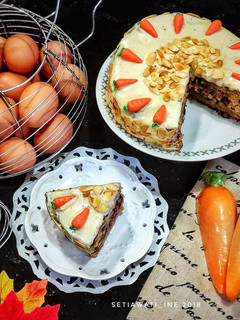 Foto resep Carrot Cake with Cream cheese Frosting🥕🥕🥕
