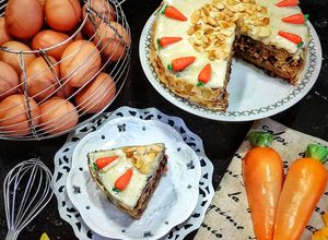 Foto resep Carrot Cake with Cream cheese Frosting🥕🥕🥕