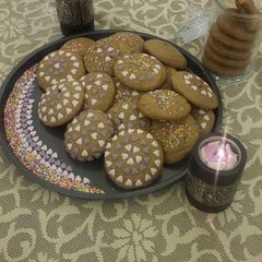A picture of Chocolate chip cookies.