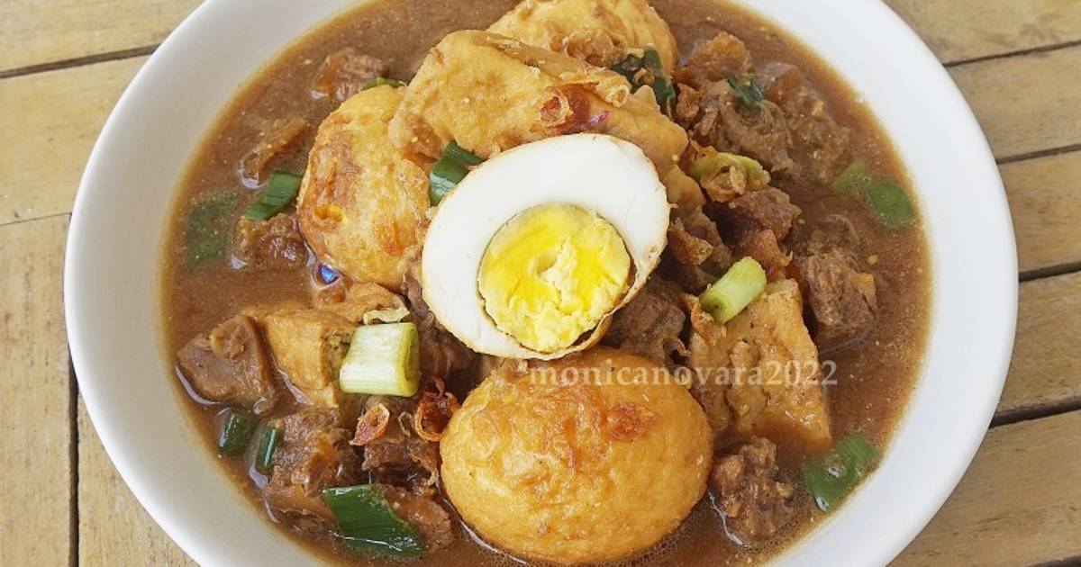 Resep Semur Telur, Tahu Dan Daging Oleh Monica Novara H. - Cookpad