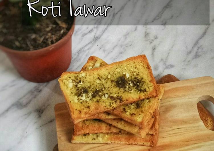 Garlic Bread Homemade Pakai Roti Tawar