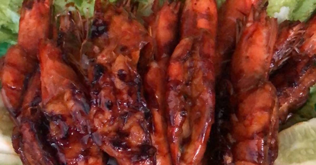 402 resep  udang  bakar madu  enak dan sederhana Cookpad