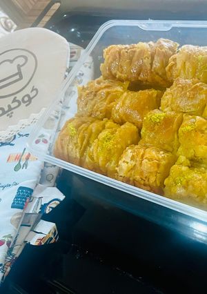 عکسی از دستور باقلوا با خمیر خانگی
