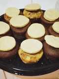Muffins de chocolate (4 porciones) #dulce #esperanza