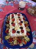 Torta salada de pionono
